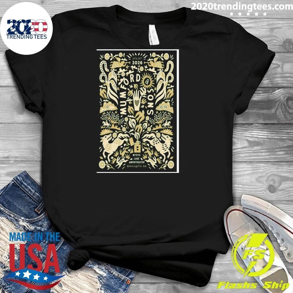 Mumford & Sons 2026 Minneapolis Mn Shirt