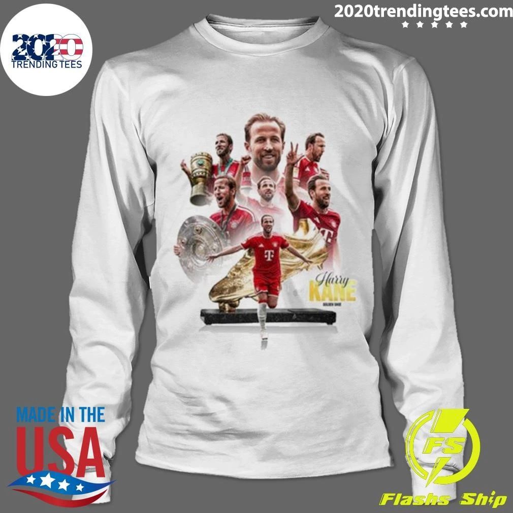 Congrats Harry Kane FC Bayern Munich Golden Shoes Winner 2026 The Best Player In The World Shirt