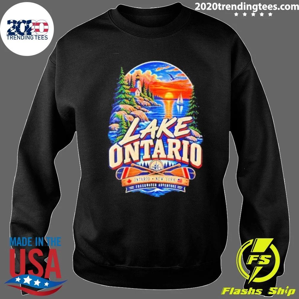 Lake Ontario Great Lakes Sunset Vintage Shirt