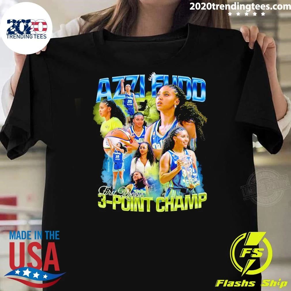 Azzi Fudd First Rookie 3-Point Champ Shirt