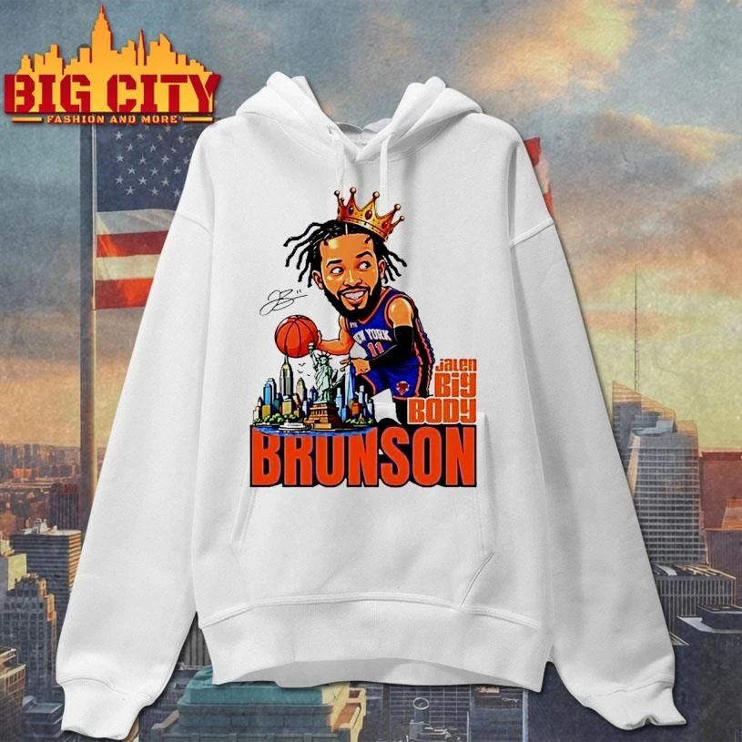 Jalen Brunson New York Knicks Nba 2026 Big Body King Signature Shirt