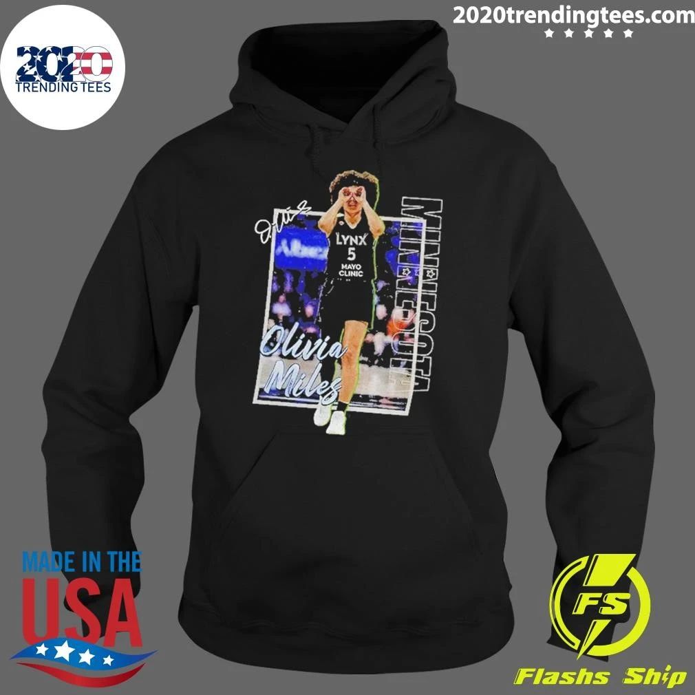 Olivia Miles Signature Retro Basketball Graphic Wnba Shirt