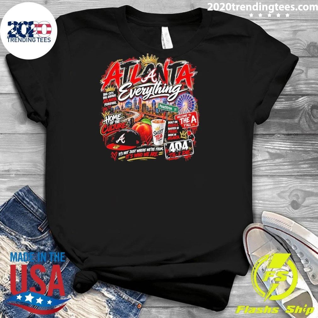 Atlanta Everything Georgia City Pride Graphic Tee Shirt
