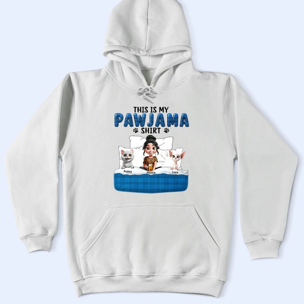This Is My Pawjama Shirt 3D Effect Pet Lovers - Personalized T Shirt