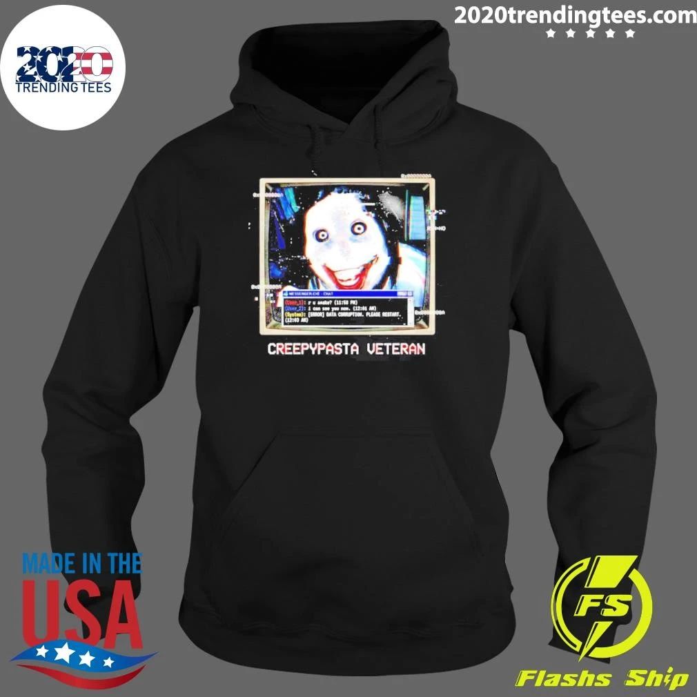 Creepypasta Veteran Horror Halloween Shirt