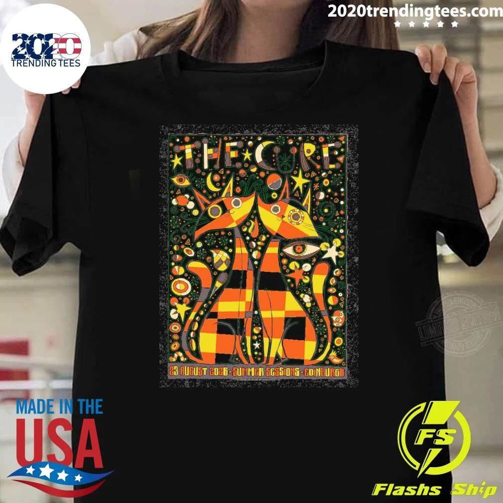 The Cure 23 August 2026 Summer Sessions Edinburgh Shirt