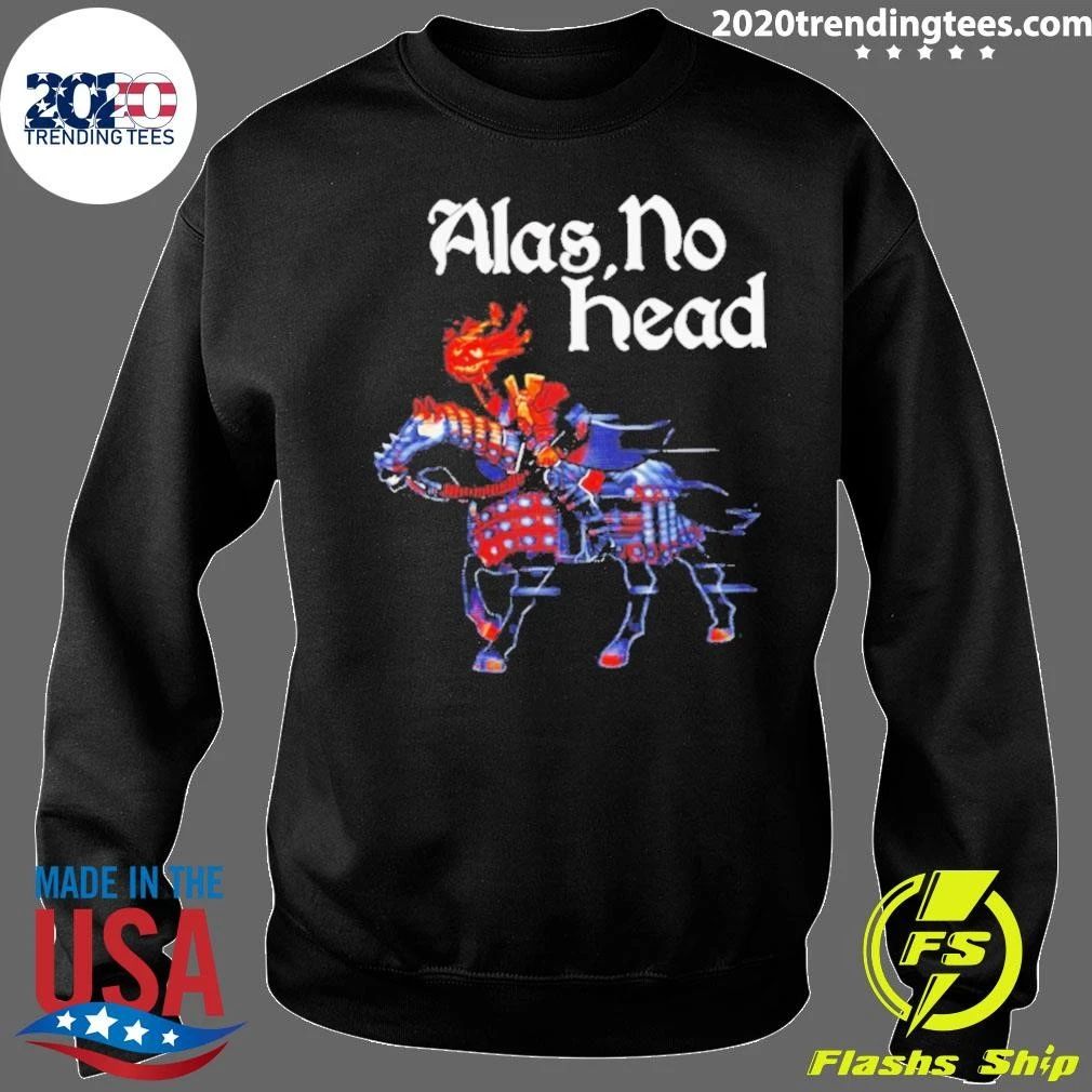 Alas No Head Headless Horseman Sleepy Hollow Shirt