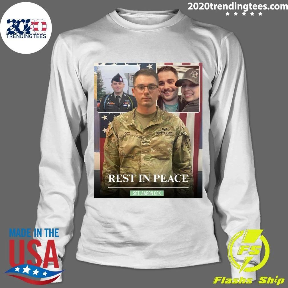 Rest In Peace SGT. Aaron Cox Shirt