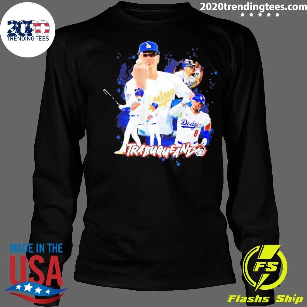 Kike Hernandez Los Angeles Dodgers Mlb Trabuqueando Middle Finger Shirt