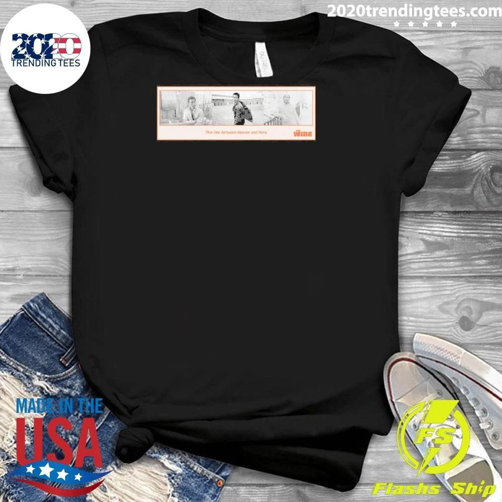 The Wire Oversized The Line Between Heaven Andere Shirt