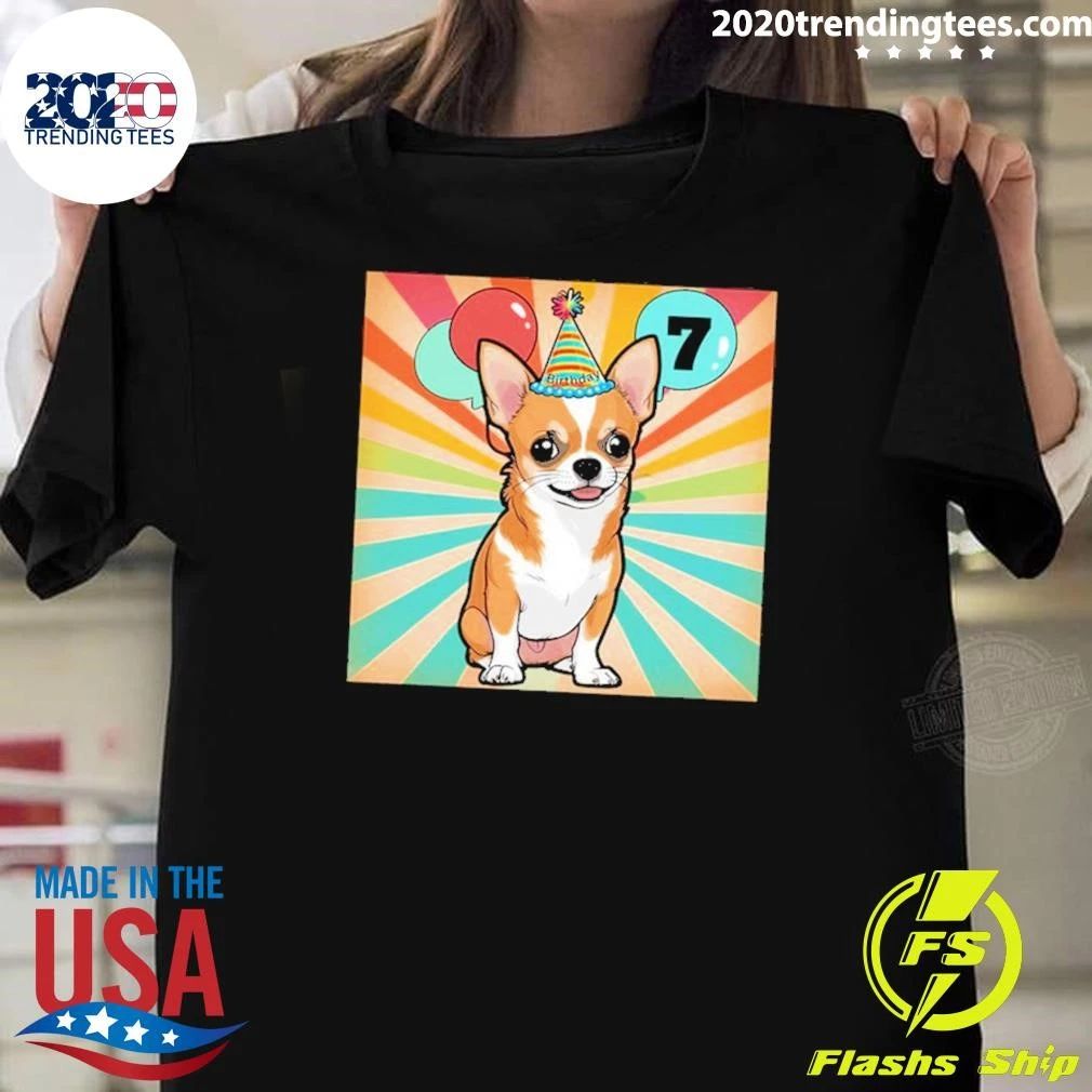Dog Personalized Chihuahua Birthday Shirt
