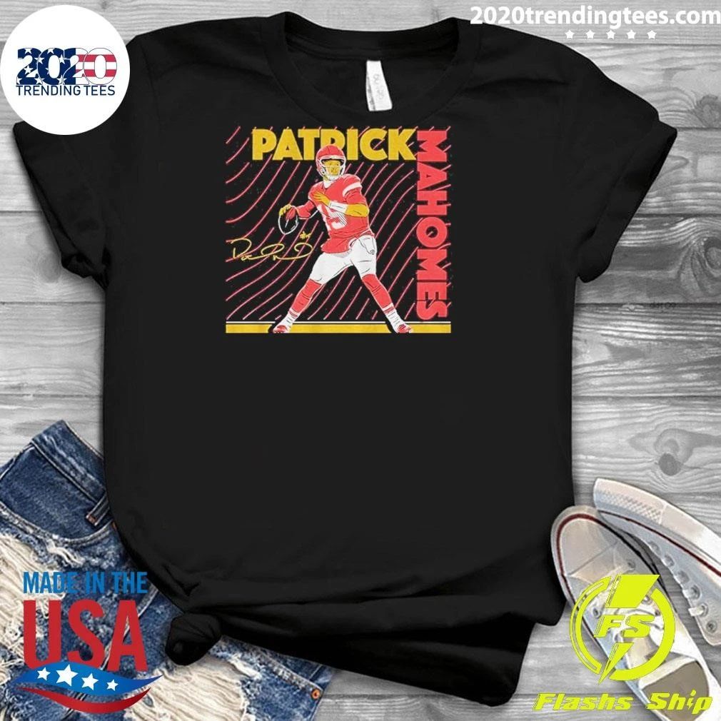 Patrick Mahomes Kansas City Chiefs Football Signature Shirt