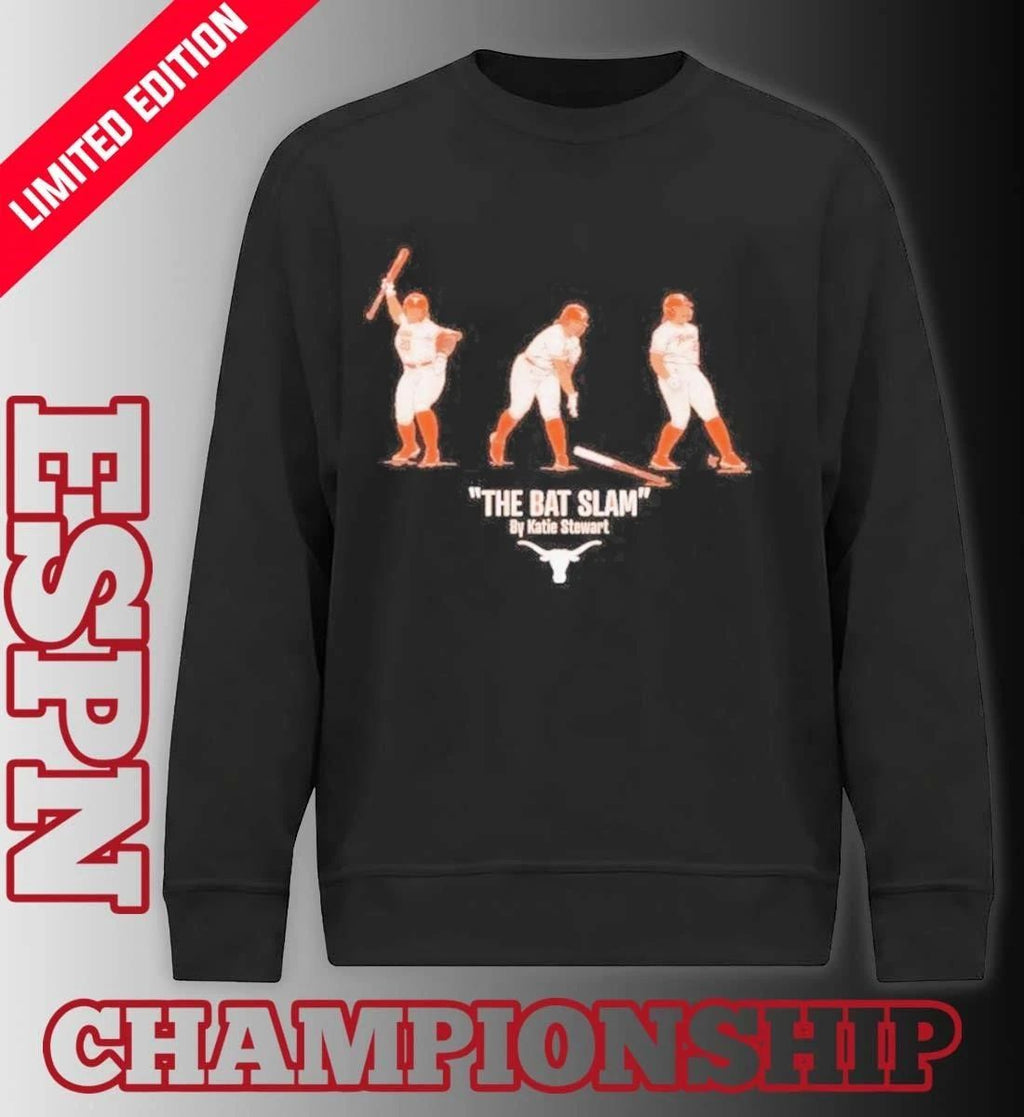 Texas Longhorns Softball Katie Stewart The Bat Slam Shirt