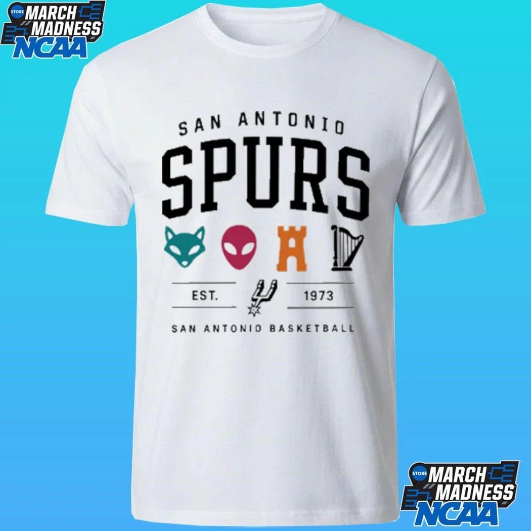 San Antonio Spurs San Antonio Basketball Est 1973 Shirt