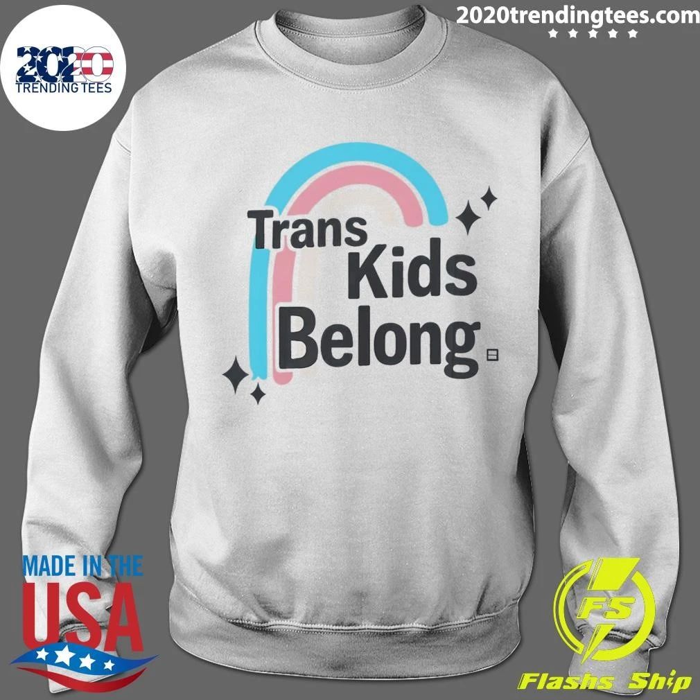 Cheryl Reeve Trans Kids Belong Tee Shirt