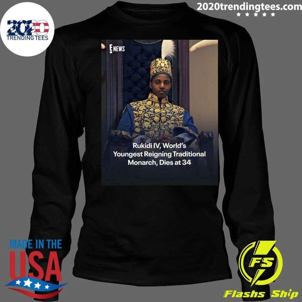 Rukidi IV, World’s Youngest Reigning Traditional Monarch, Dies at 34 Shirt