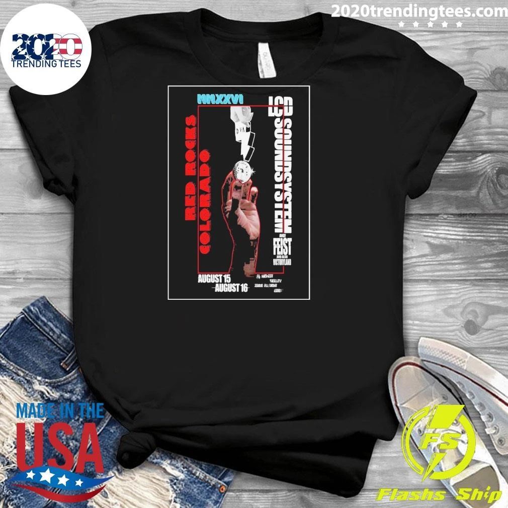 Lcd Soundsystem Red Rocks 2026 Shirt