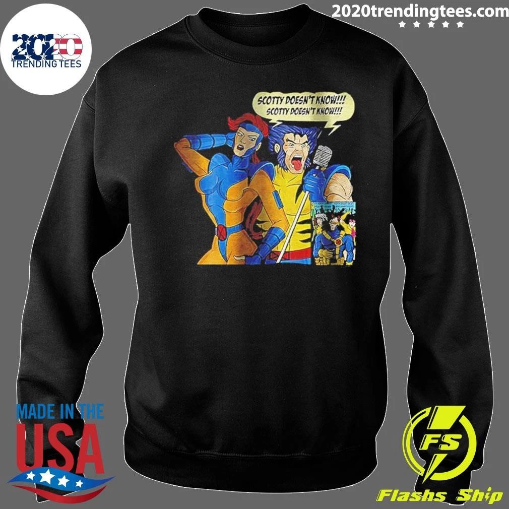 Wolverine Scotty Doesn’t Know Scotty Doesn’t Know Shirt