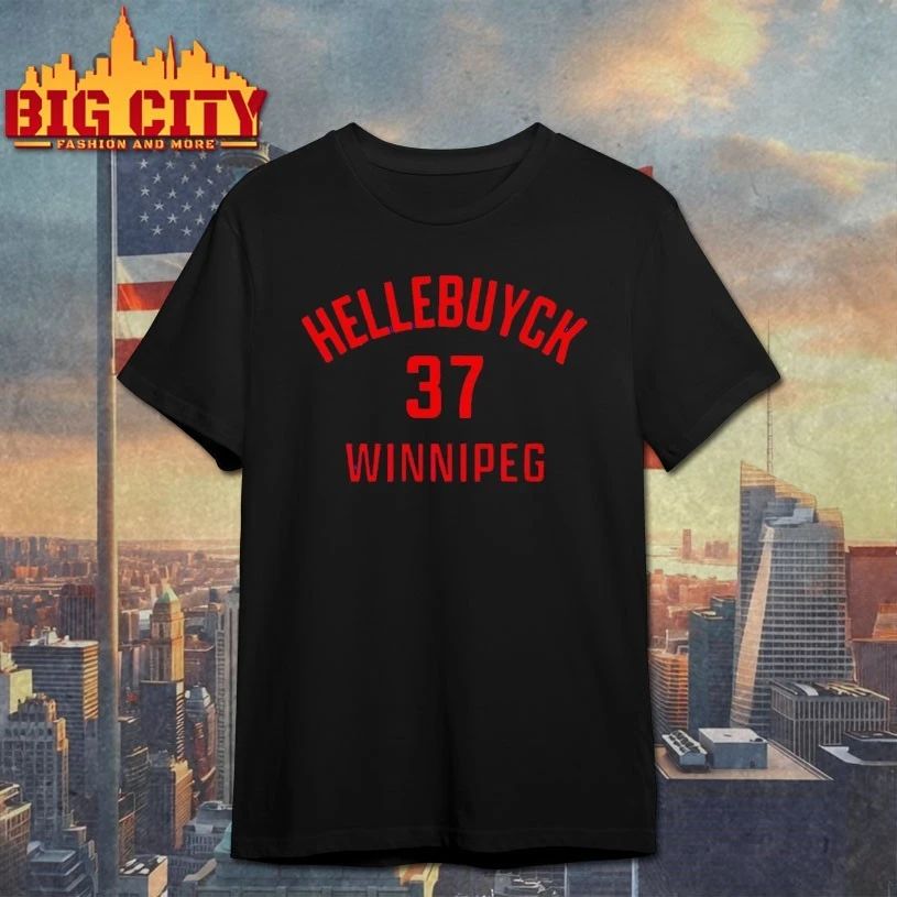 Connor Hellebuyck Winnipeg Name & Number t-shirt