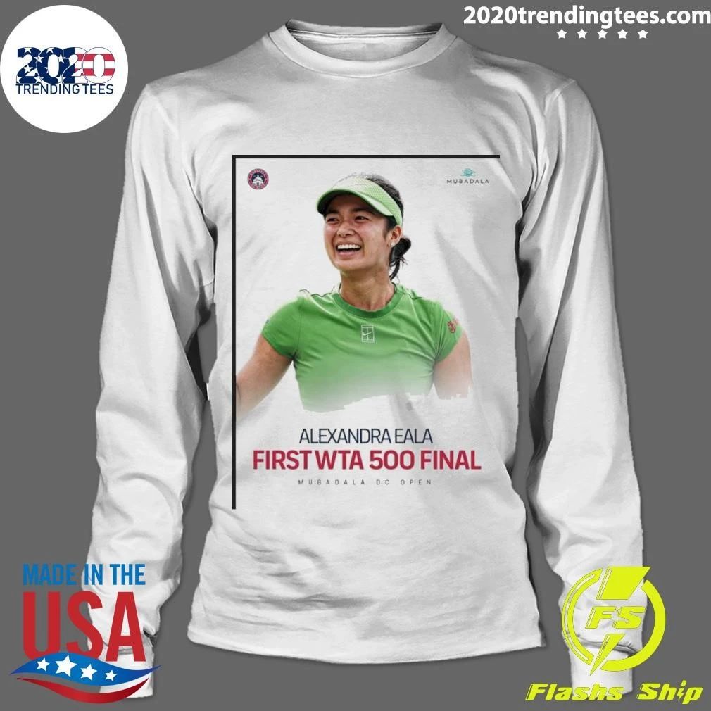Premium Alexandra Eala First Wta 500 Final Mubadala Dc OPen Shirt