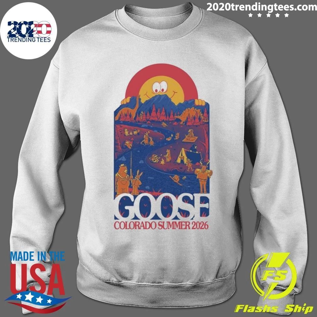 Goose Colorado Tour Summer 2026 Tee Shirt