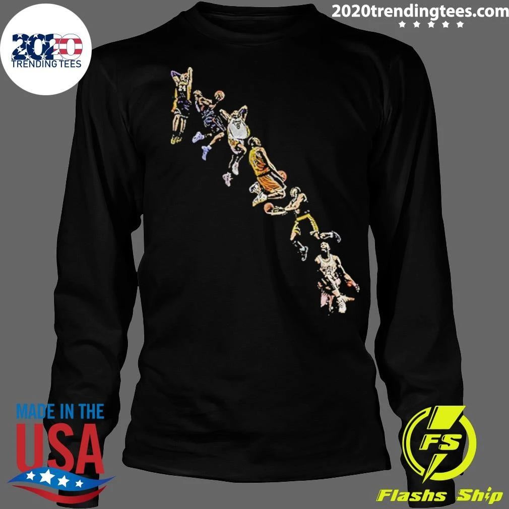 Kobe Bryant Los Angeles Lakers Multi Player Forever Legend Shirt