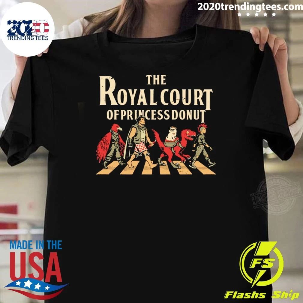 The Royal Court Of Princess Donut Dungeon Crawler Road Shirt