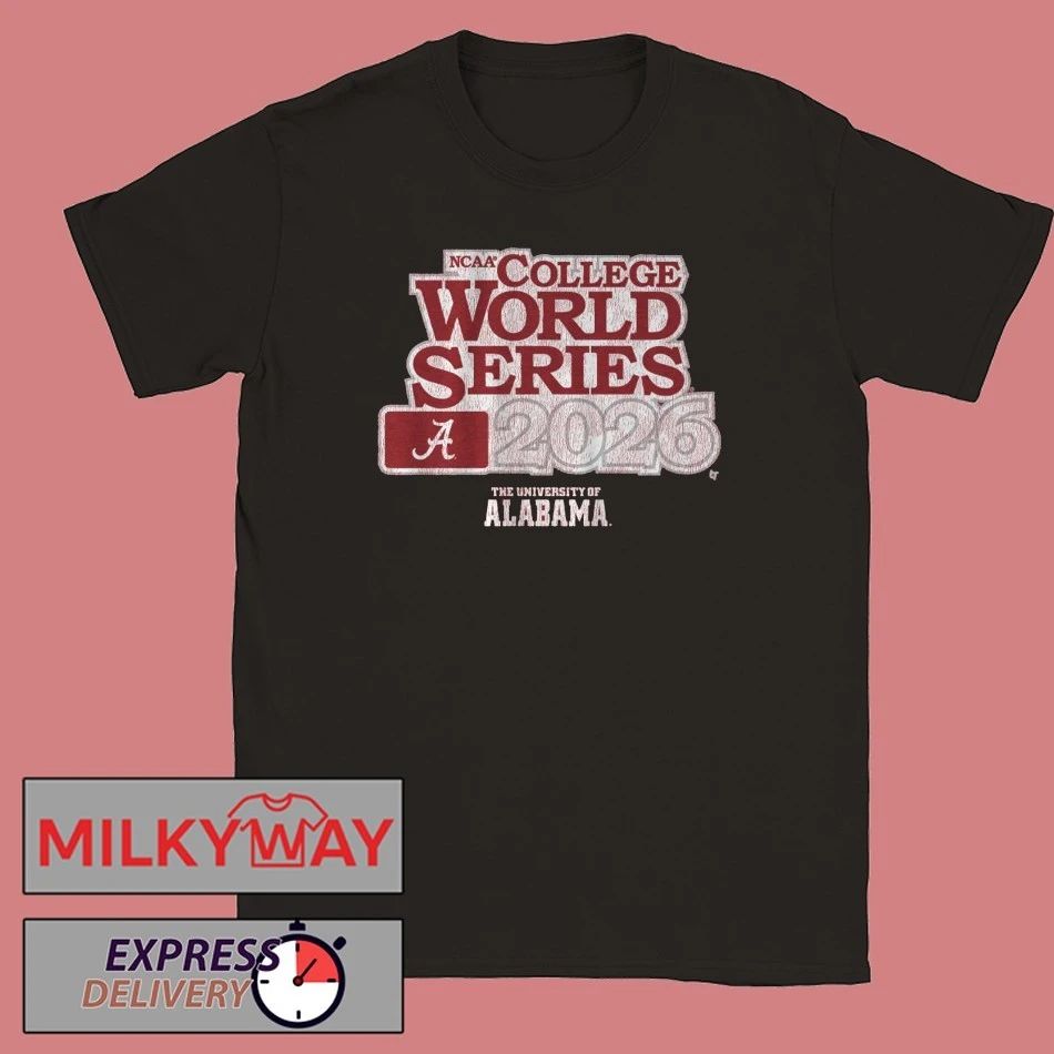 Alabama Baseball 2026 College World Series Shirt
