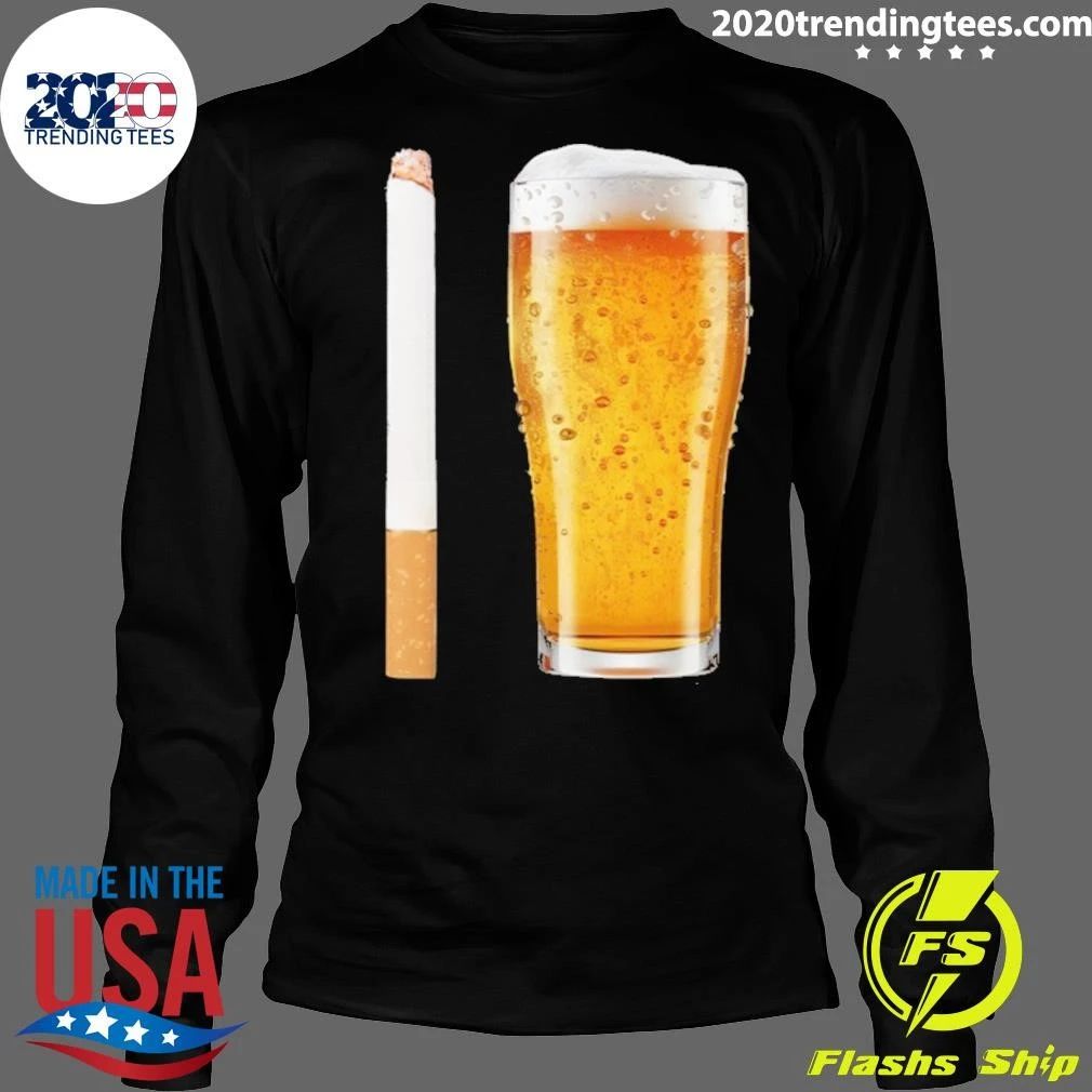 Cigarette and Beer for Breakfast Tee Shirt