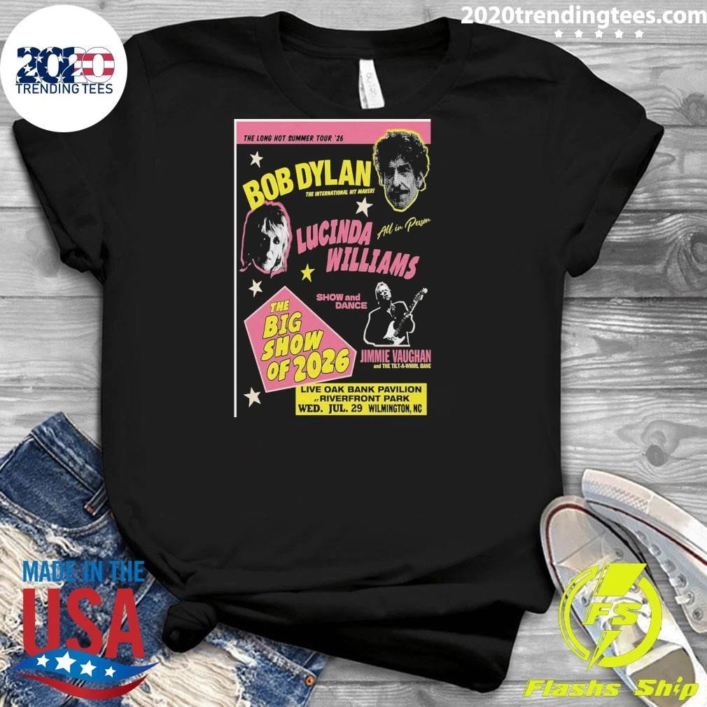 Bob Dylan Live Oak Bank Pavilion Riverfront Park July 29 Shirt