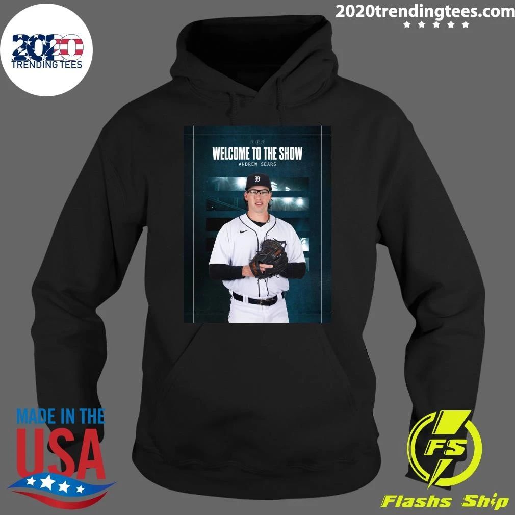 Welcome to Major League Baseball Andrew Sears of Detroit Tigers Shirt