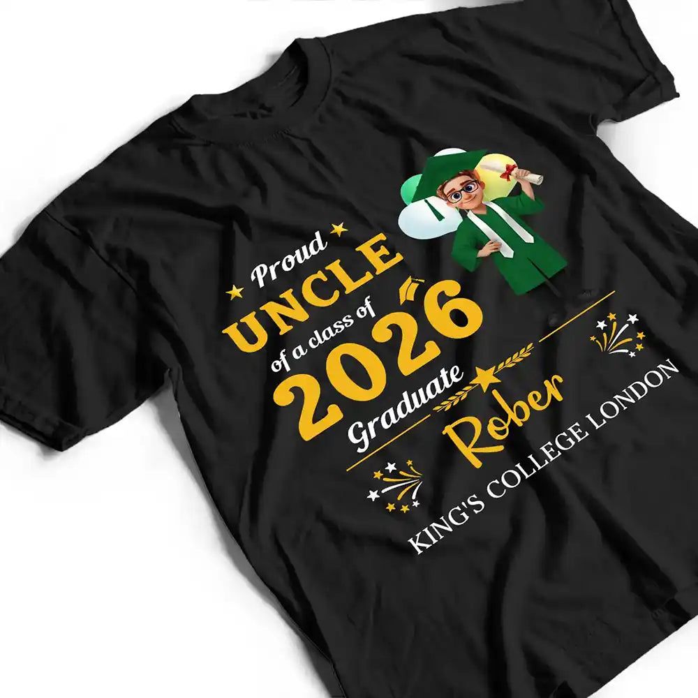 Family Matching Happy Graduation - Personalized T Shirt