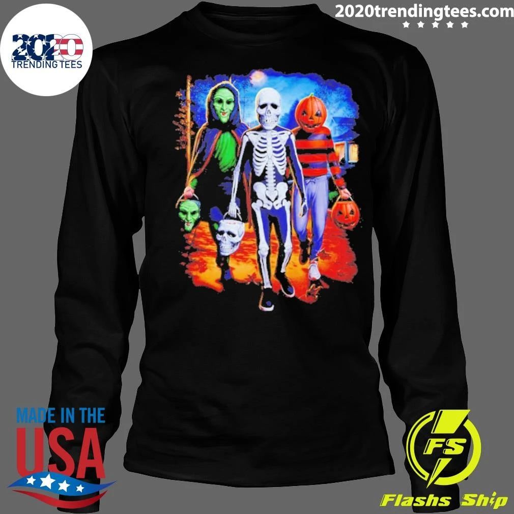 2026 Halloween Trio Halloween Night Trick Or Treat Shirt