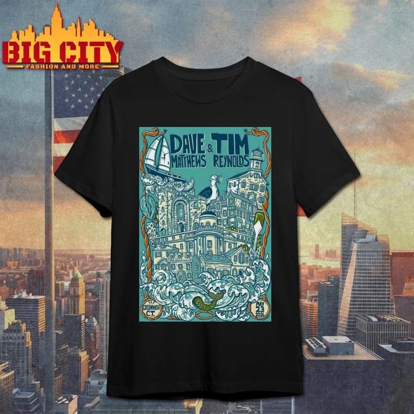 Dave Matthews Band Greenwich CT 5-23-2026 Poster Shirt