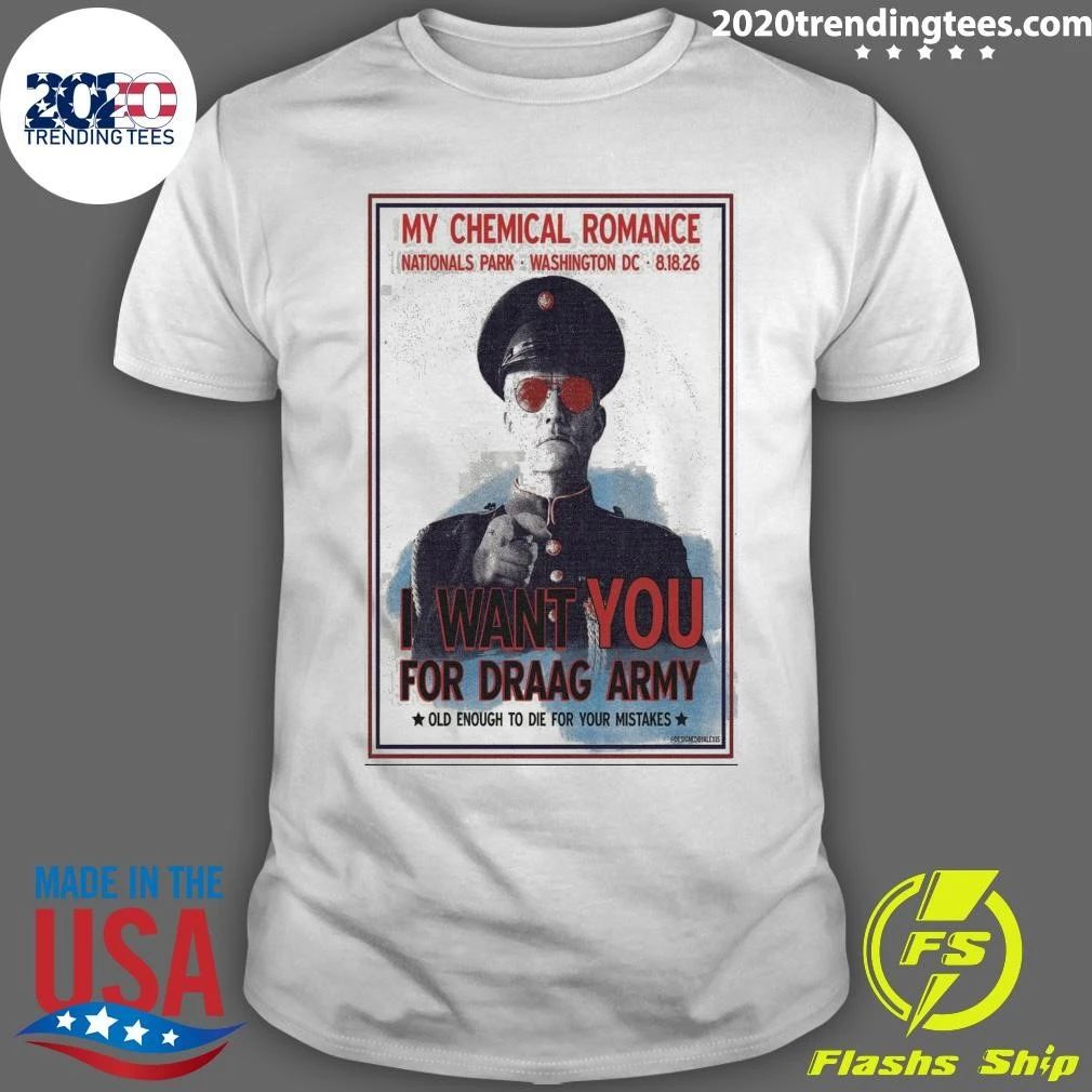Mcr Nationals Park Washington Dc August 19 2026 Event 2026 Shirt