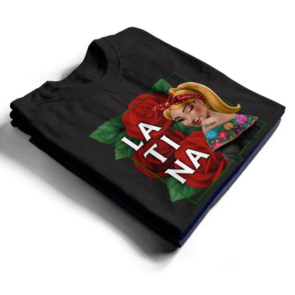 Mexicana Latina Hispanic Month - Personalized T Shirt