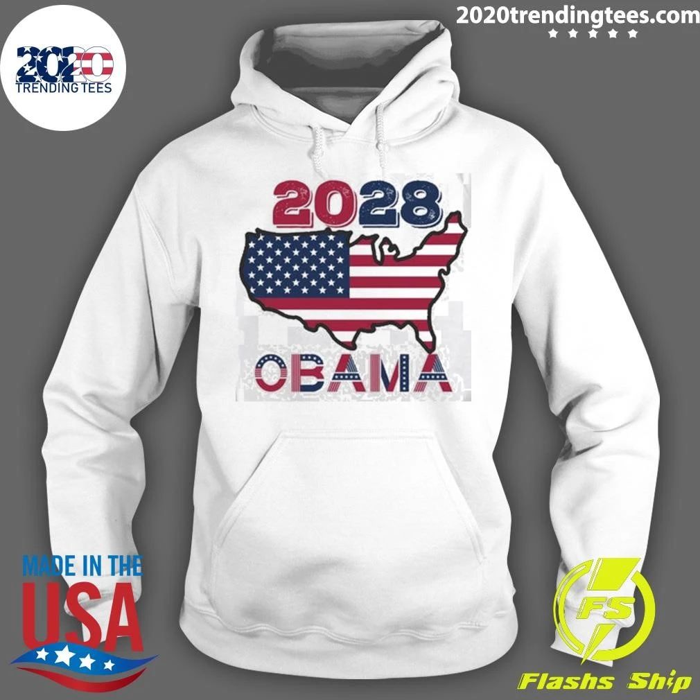 Barack Obama 2028 for President Election Tee Shirt