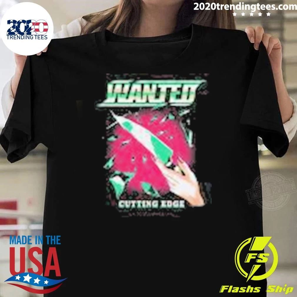 Wanted Cutting Edge Tour Tee Shirt