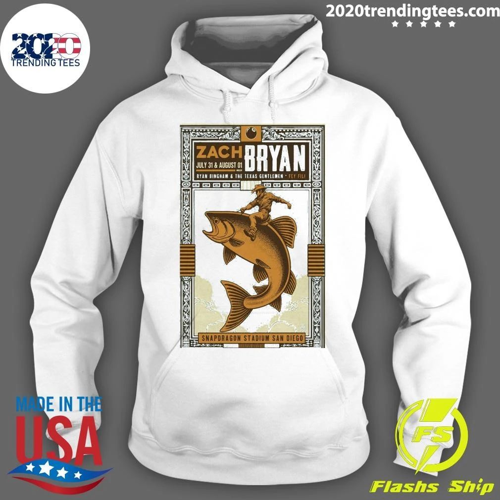 Original Zach Bryan San Diego, Ca 2026 Shirt