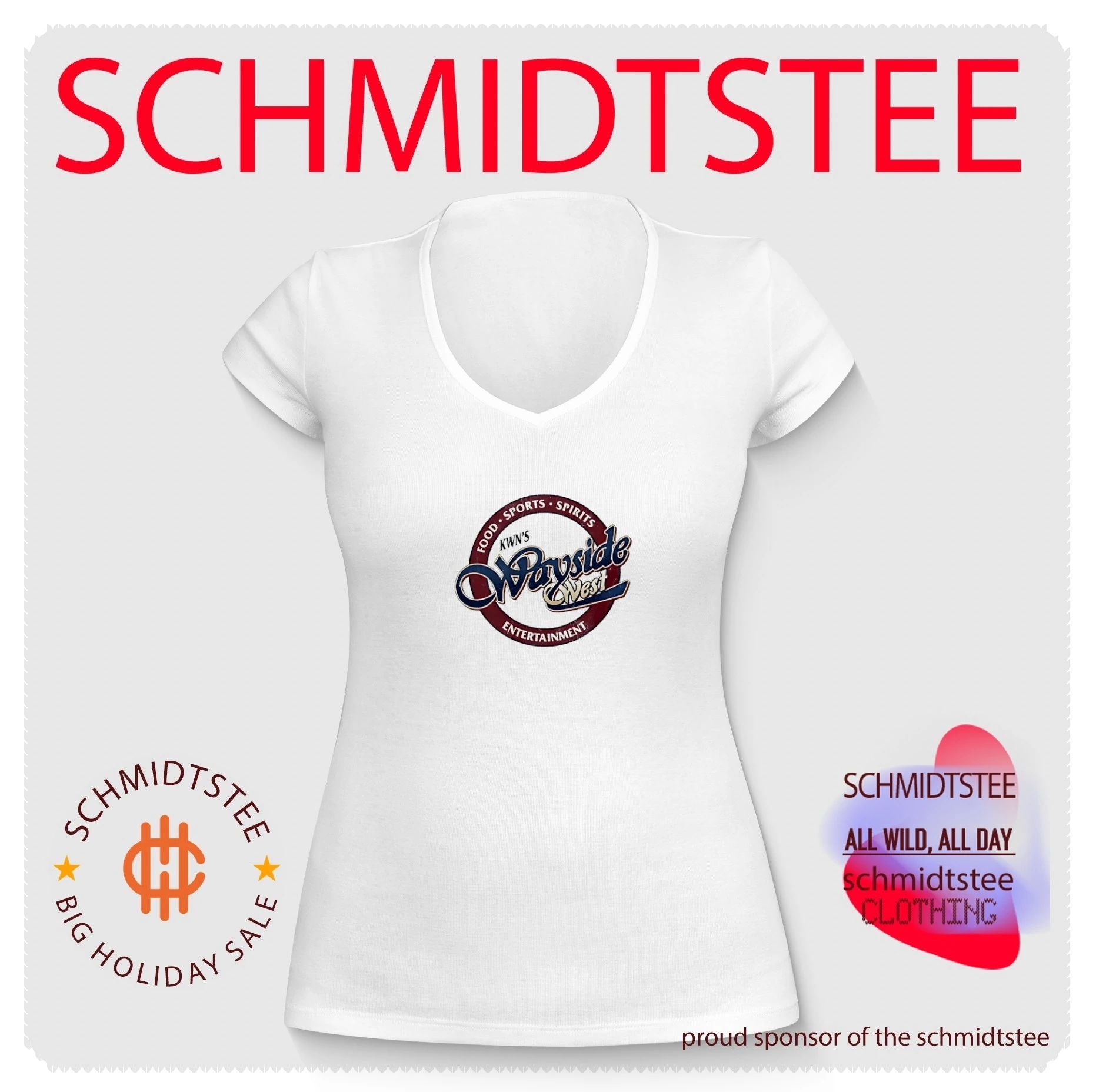 Food sports spirits KWN’s wayside west entertainment shirt