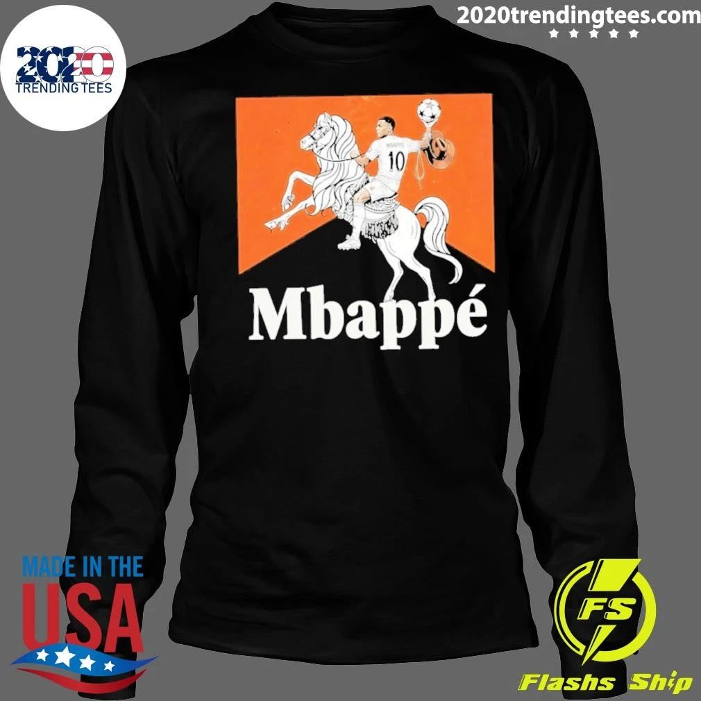 Kylian Mbappé Cowboy Marlboro Shirt