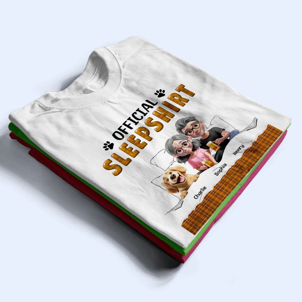 Official Sleepshirt 3D Effect - Personalized T Shirt
