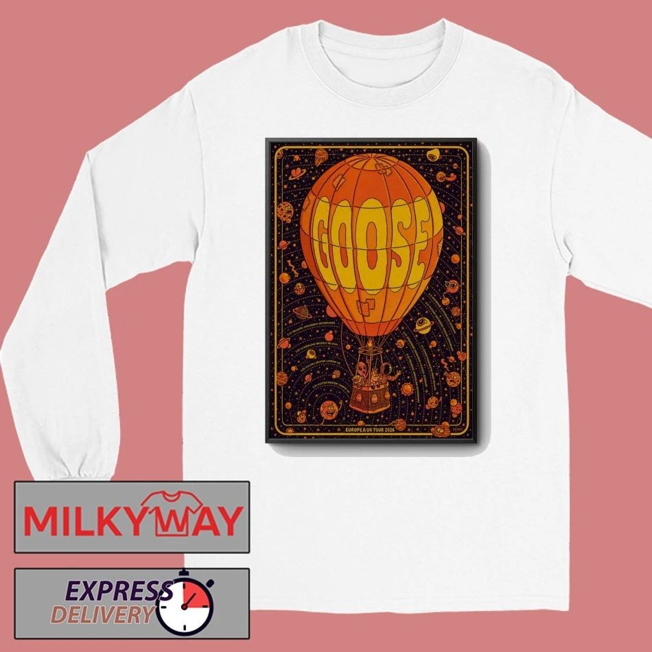 Goose EU UK Tour 2026 Poster shirt