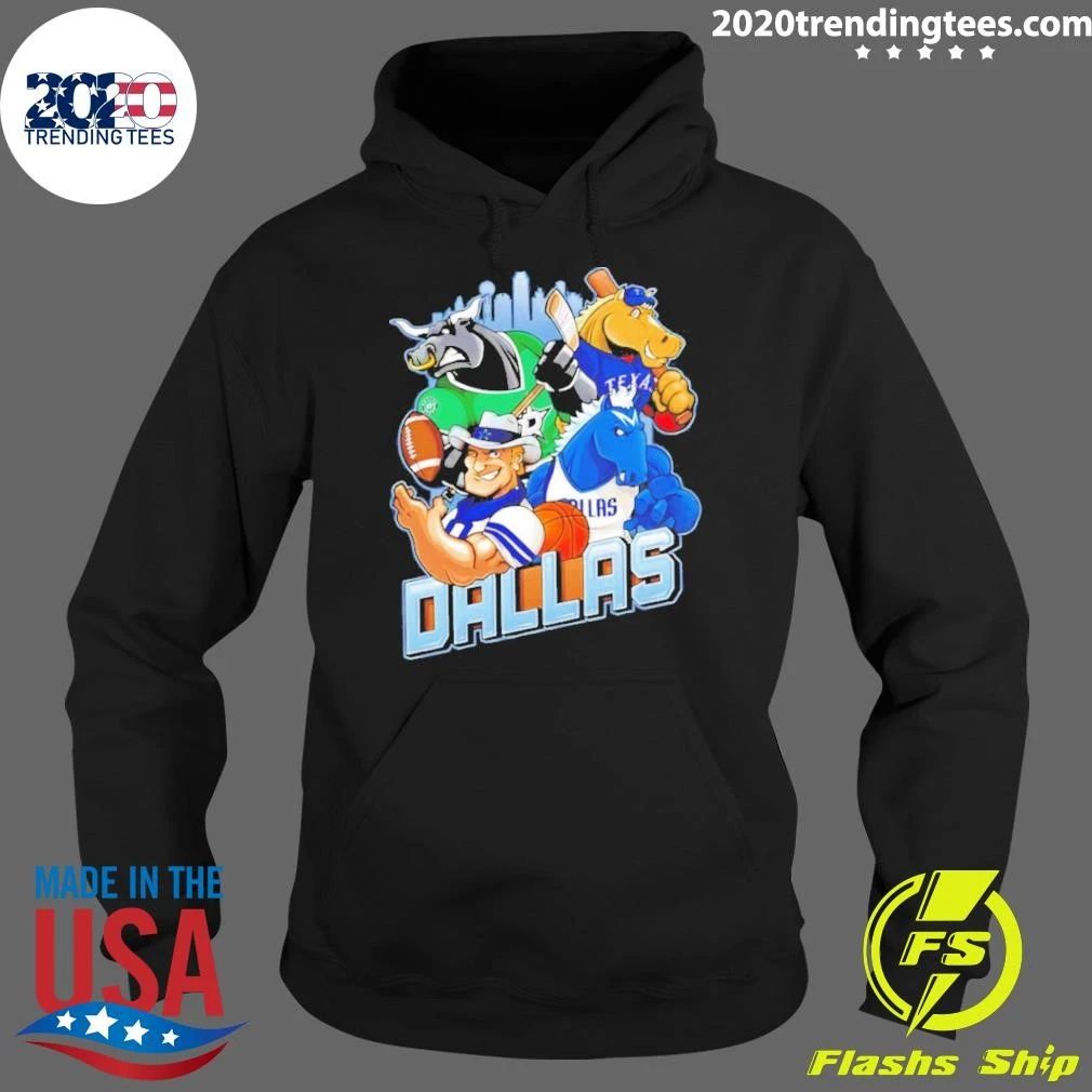 Dallas Sports Teams Mascot Mashup 2026 Season Shirt
