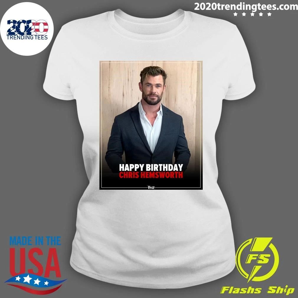 Happy birthday to Chris Hemsworth Shirt