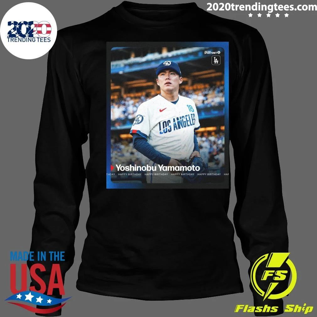 Happy Birthday Yoshinobu Yamamoto Shirt