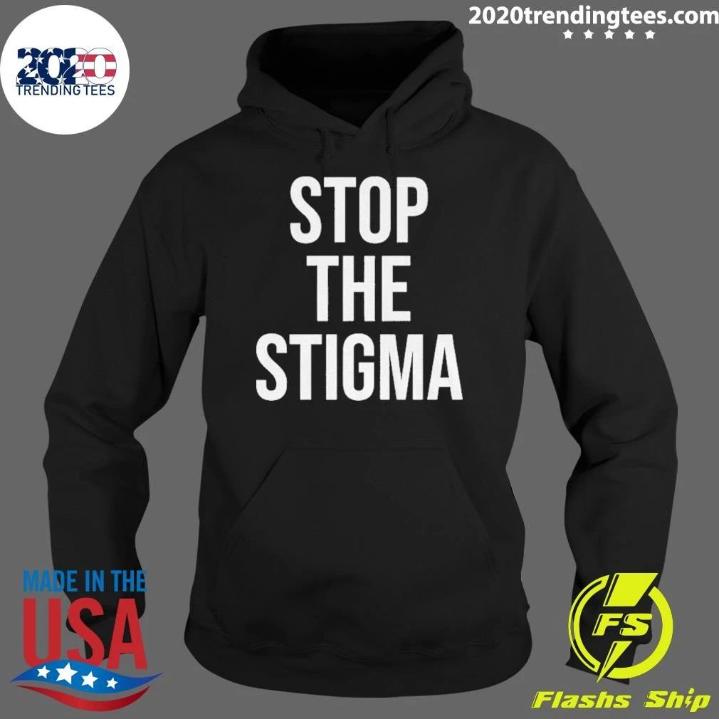 Stop The Stigma Text Shirt