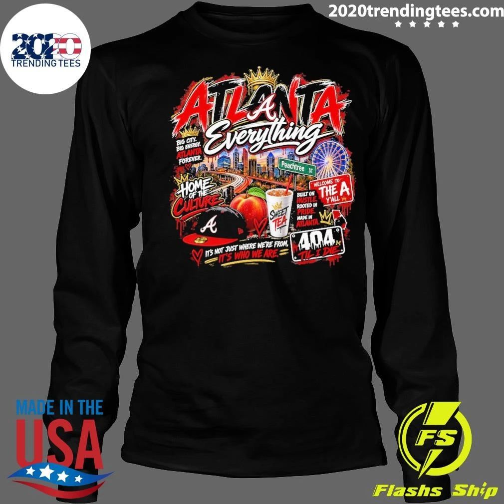Atlanta Everything Georgia City Pride Graphic Tee Shirt