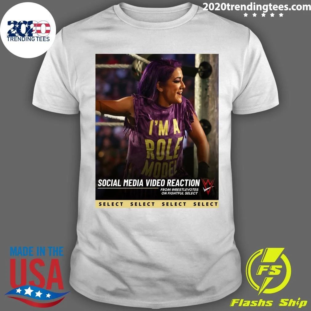 Social Media Video Reaction W From Wrestlevotes On Fightful Select Shirt