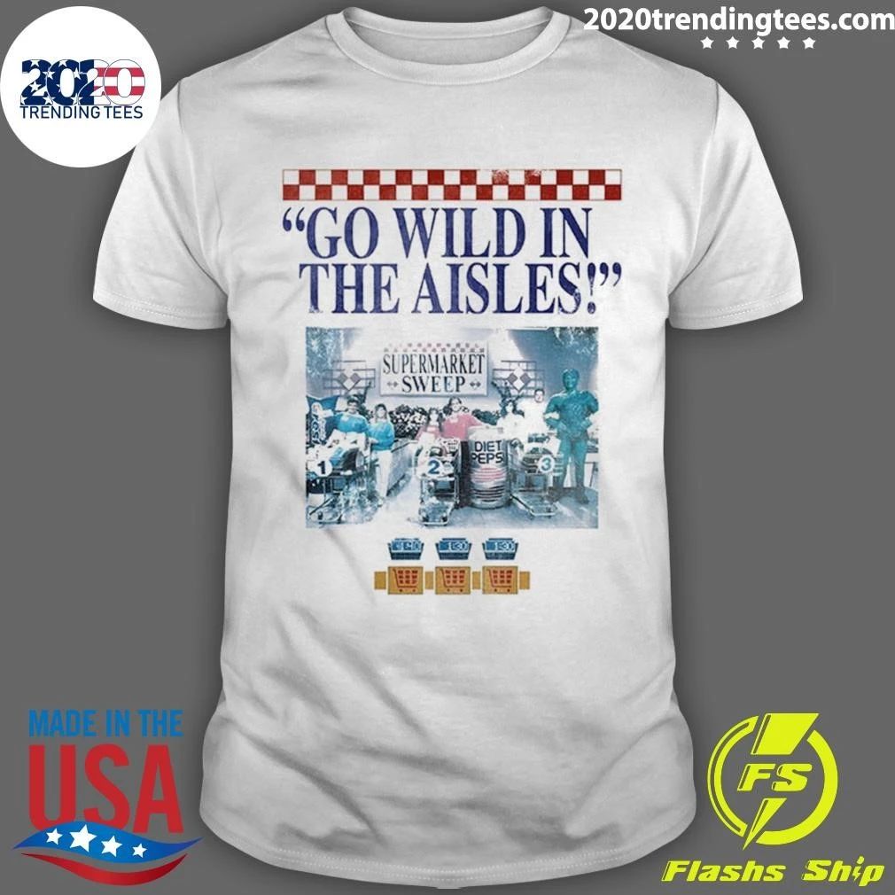 Supermarket Sweep Game Show Go Wild In The Aisles Shirt